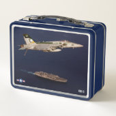 米国空母 メタルランチボックス (裏面)