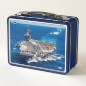 米国空母 メタルランチボックス (裏面)