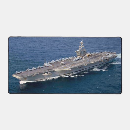 米国空母 – CVN-72 デスクマット (正面)