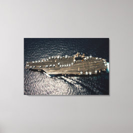 米国空母 – CVN-72 24x36 キャンバスプリント