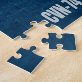 米国空母 – CVN 74 （20x30インチ） ジグソーパズル (側面)