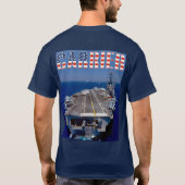 米国空母 – CVN-74 Tシャツ (裏面)