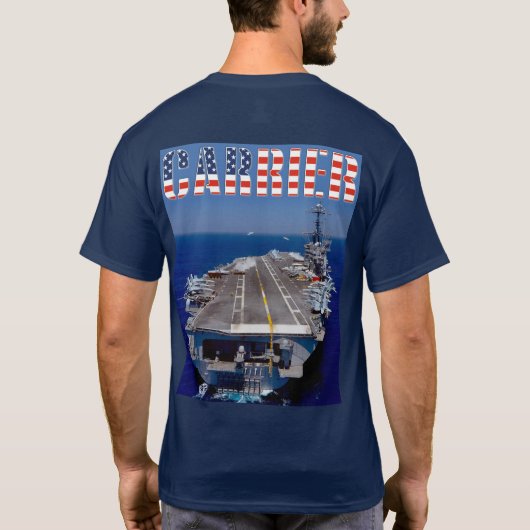 米国空母 – CVN-74 Tシャツ (裏面)