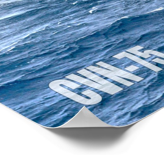 米国空母 – CVN-75 ポスター (角)