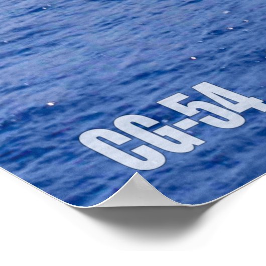 米国空母 – CVN-76 ポスター (角)