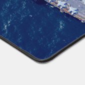 米国空母 – CVN-78 デスクマット (コーナー)