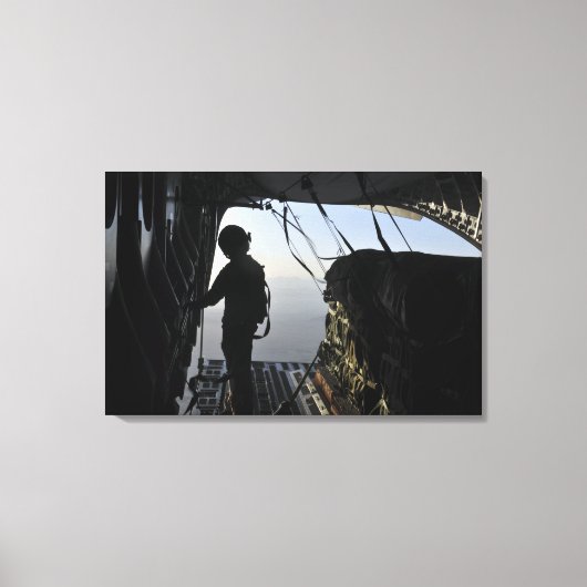 米国空軍ロードマスター キャンバスプリント (正面)