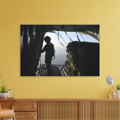 米国空軍ロードマスター キャンバスプリント (インサイチュ (リビング))