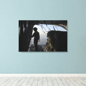 米国空軍ロードマスター キャンバスプリント (インサイチュ (ウッドフロア))