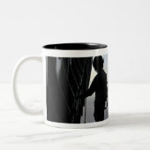 米国空軍ロードマスター ツートーンマグカップ (左)