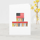 米国空軍基本訓練卒業生。 カード (黄色い花)