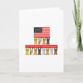 米国空軍基本訓練卒業生。 カード