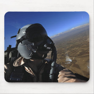 米国空軍空中戦のカメラマン マウスパッド
