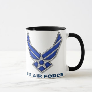 米国空軍記号ライト マグカップ