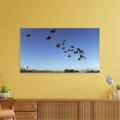 米国空軍C-17グローブマスターIII 2 キャンバスプリント (インサイチュ (リビング))