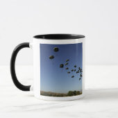 米国空軍C-17グローブマスターIII 2 マグカップ (左)