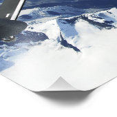 米国空軍F-15Cイーグルが位置する フォトプリント (角)