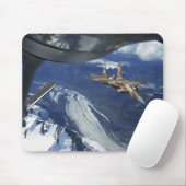 米国空軍F-15Cイーグルが位置する マウスパッド (マウス)
