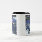 米国空軍F-15Cイーグルが位置する マグカップ (中央)