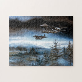 米国空軍F-15Eイーグル（ミサイル搭載）機 ジグソーパズル