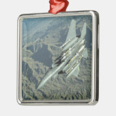 米国空軍F-15Eストライクイーグル メタルオーナメント (左)