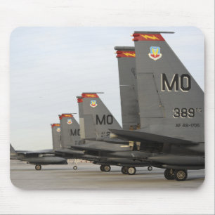 米国空軍F-15E殴打イーグルス マウスパッド
