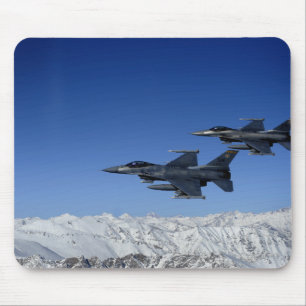 米国空軍F-16の戦いの《鳥》ハヤブサ マウスパッド