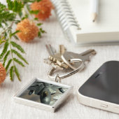 米国空軍F-22ラプターはKCによって給油される –  キーホルダー (側面)