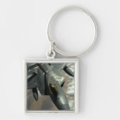 米国空軍F-22ラプターはKCによって給油される – キーホルダー (正面)