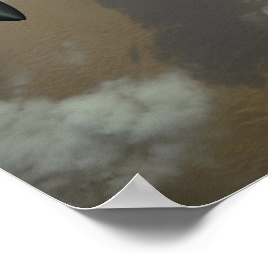 米国空軍F-22ラプターはKCによって給油される –  ポスター (角)