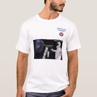 米国第一委員会の保守党はCon社。 Tシャツ