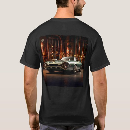 米国筋肉の概念: Hyperion Vortex Tシャツ (裏面)