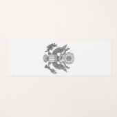 米国素晴らしの封印(E Pluribus Unum) ヨガマット (正面(横))