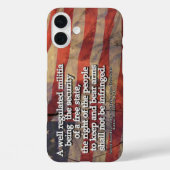 米国素朴憲法修正第2条 Case-Mate iPhoneケース (裏面)