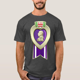 米国紫ハート賞 Tシャツ