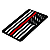 米国細赤線 マグネット (左側)
