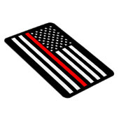 米国細赤線 マグネット (右側)