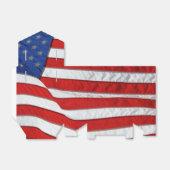 米国統一された州州旗アメリカ愛国的デザイン フェイバーボックス (折り畳みなし)