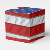 米国統一された州州旗アメリカ愛国的デザイン フェイバーボックス (正面サイド)