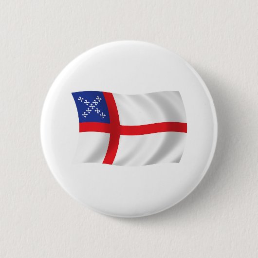 米国聖公会旗ボタン 缶バッジ (正面)