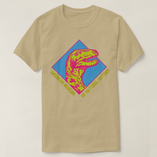 米国自然史博物館ヴィンテージT Tシャツ (デザイン正面)