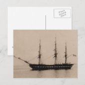 米国船星座いかり ポストカード (正面/裏面)