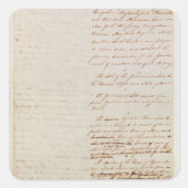 米国荷車を引く憲法の第1号 スクエアシール (正面)