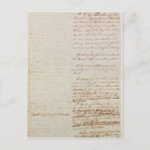 米国荷車を引く憲法の第1号 ポストカード (正面)