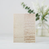 米国荷車を引く憲法の第1号 ポストカード (スタンド正面)