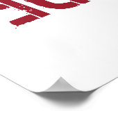 米国製統一された州国旗 ポスター (角)