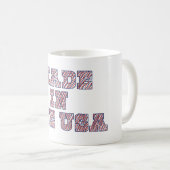 米国製 コーヒーマグカップ (正面右)