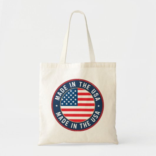 米国製 トートバッグ (正面)