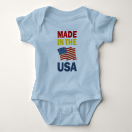 米国製 ベビーボディスーツ