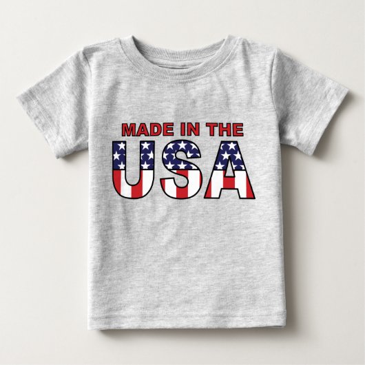 米国製 ベビーTシャツ (正面)
